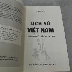 ỊCH SỬ VIỆT NAM TỪ NGUỒN GỐC ĐẾN THẾ KỶ XIX - ĐÀO DUY ANH 603315