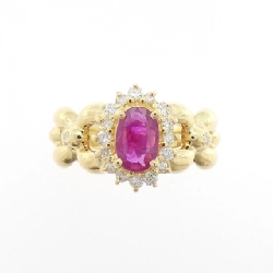 Nhẫn Ruby K18YG 0.57CT - Hàng hiệu Chính hãng 855037