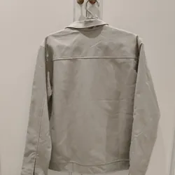 Áo khoác cổ bẻ màu be 697993