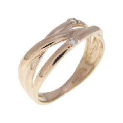 Nhẫn kim cương K18PG 0.03CT - Hàng hiệu Authentic