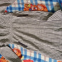 Set blazer kèm đầm kẻ còn mới | Công sở cá tính phong cách Hàn Quốc  60611