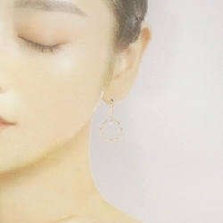 Bông tai Aker Bindu Medi Hoop 0.06CT - Hàng hiệu Chính hãng 844210