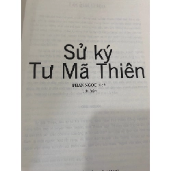 Sử Ký Tư Mã Thiên- Nguyên Ngọc dịch -NXB Văn Học- Trí Việt Phát Hành 2015 -bìa mềm,khổ 16x 24cm,590 trang -Sách qua sử dụng hình thức còn mới 444013