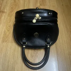 Túi nữ mini phom hến đi tiệc da thật 2hand 936050