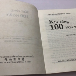 KHÍ CÔNG 100 NGÀY ( HƯỚNG DẪN LÝ THUYẾT VÀ THỰC HÀNH) sách dịch 283095
