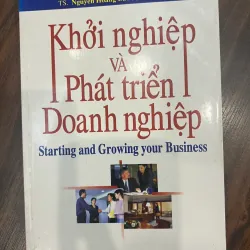 KHỞI NGHIỆP VÀ PHÁT TRIỂN DOANH NGHIỆP - mới 85% 717626