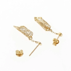 K18YG Bông tai - Hàng hiệu Authentic 870113