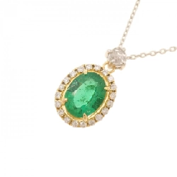 K18YG/K18WG Dây chuyền ngọc lục bảo 1.01CT - Hàng hiệu Chính hãng 859684