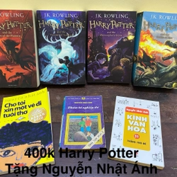 Combo sale tặng: Harry Potter tiếng anh 