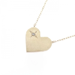 K10YG Dây chuyền kim cương hình trái tim - Hàng hiệu Chính hãng 861545