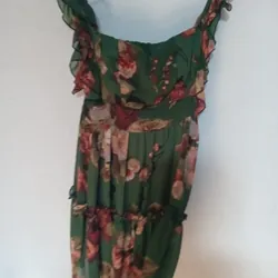 Đầm xòe voan hở lưng 720791