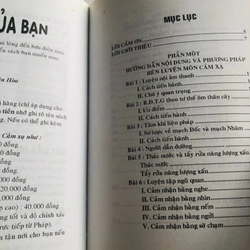 HƯỚNG DẪN THỰC HÀNH MÔN CẢM XẠ TRÌNH ĐỘ A,B 529857