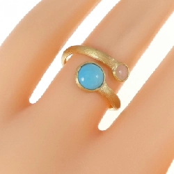 Nhẫn Turquoise 750YG 672676
