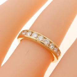 Nhẫn kim cương K18YG 0.42CT 672051