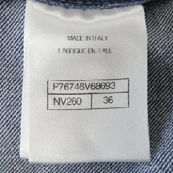 CHANEL LOOK12 P76746V68693 Áo khoác denim - Hàng hiệu Authentic 820639