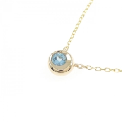 K10YG Blue Topaz Necklace - Hàng hiệu Authentic 858240