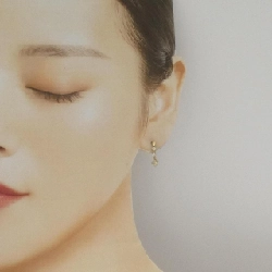 K18YG Bông tai kim cương 0.30CT - Hàng hiệu Chính hãng 865926