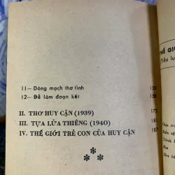 Thế Giới Thơ Huy Cận - Xuân Diệu 926212