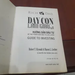 DẠY CON LÀM GIÀU tập III, hướng dẫn đầu tư 590776