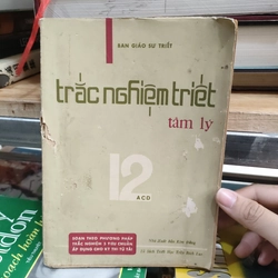 TRẮC NGHIỆM TRIẾT TÂM LÝ