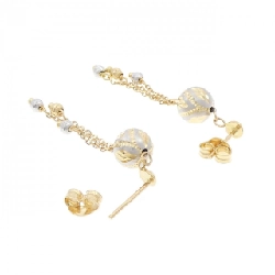 Bông tai 750YG/750WG - Hàng hiệu Authentic 871251