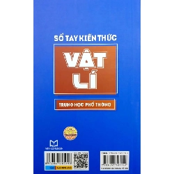 Sổ Tay Kiến Thức Vật Lí Trung Học Phổ Thông - ThS Nguyễn Phú Đồng, ThS Võ Văn Thế 288759