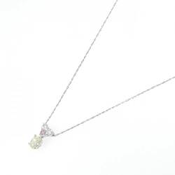 Dây chuyền kim cương PT900/PT850 0.509CT VLY SI1 cắt oval - Hàng hiệu Authentic 879762