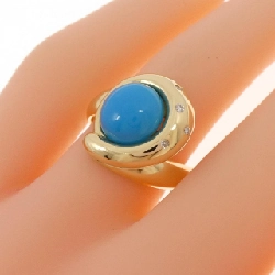 Nhẫn Turquoise K18YG 667542
