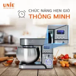 🍞 MÁY TRỘN BỘT ĐA NĂNG UNIE EM2 – Máy chạy mạnh – bột nhuyễn đều, mịn, dễ tạo hình. 💨 726280