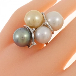 Nhẫn ngọc trai K18WG 666462