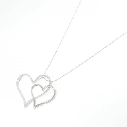 K18WG Dây chuyền trái tim kim cương 0.40CT - Hàng hiệu Chính hãng 855783