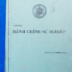 Cuốn photo Giáo trình Hành chính sự nghiệp 21691