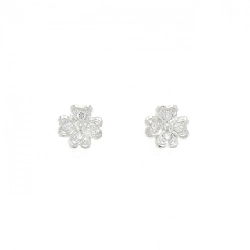 Bông tai kim cương Mikimoto 0.08CT - Hàng hiệu Chính hãng
