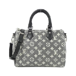 Túi xách Boston Louis Vuitton Monogram Jacquard Denim Speedy Bandoulière 25cm M21464 - Hàng hiệu Chính hãng