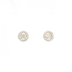 K18YG Bông tai kim cương 0.40CT - Hàng hiệu Chính hãng