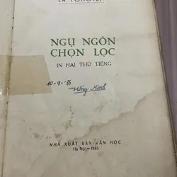 Ngụ ngôn La Fontaine - song ngữ - nhiều người dịch- minh hoạ 697140