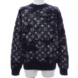 Louis Vuitton LOUIS VUITTON Áo len cổ tròn Monogram Distressed HKN03WZMB - Hàng hiệu Chính hãng