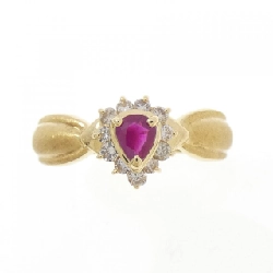 Nhẫn Ruby K18YG - Hàng hiệu Chính hãng 850284