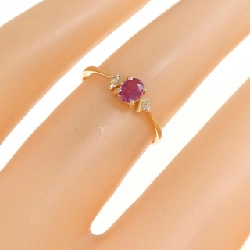 Nhẫn ruby K18YG 668645