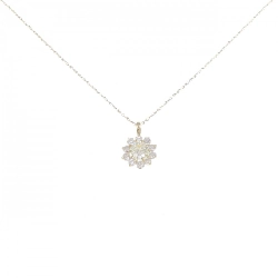 K18YG Dây chuyền kim cương 0.35CT - Hàng hiệu Chính hãng