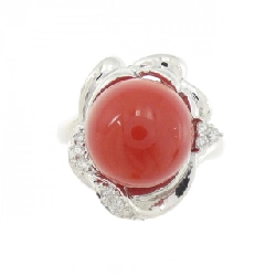 Nhẫn San Hô PT900 11.2mm - Hàng hiệu Chính hãng 852542