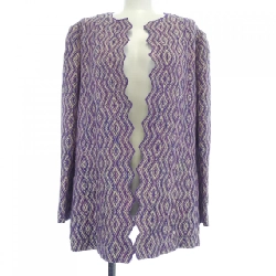 【Mã giảm giá】Áo khoác không cổ CHANEL