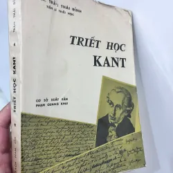 TRIẾT HỌC KANT - TRẦN THÁI ĐỈNH 934728