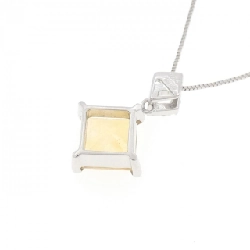 K18WG/750WG Mặt dây chuyền Citrine 1.21CT - Hàng hiệu Chính hãng 858265