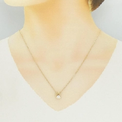 K18YG Dây chuyền kim cương 0.303CT - Hàng hiệu Chính hãng 855987