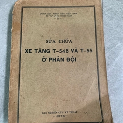 Sửa chữa Xe tăng T-54b và T-55 ở phân đội 