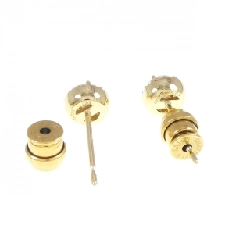 K18YG/ST Bông tai kim cương 0.232CT 0.248CT F VS2 Tốt - Hàng hiệu Chính hãng 874625