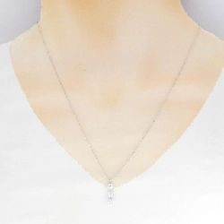 K18WG Dây chuyền kim cương ba viên 0.50CT - Hàng hiệu Chính hãng 856979