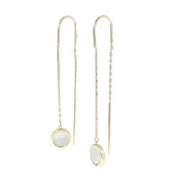 K10YG Ngọc trai mẹ Bông tai - Hàng hiệu Chính hãng 872517