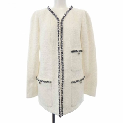 Jacket không cổ CHANEL - Hàng hiệu Authentic